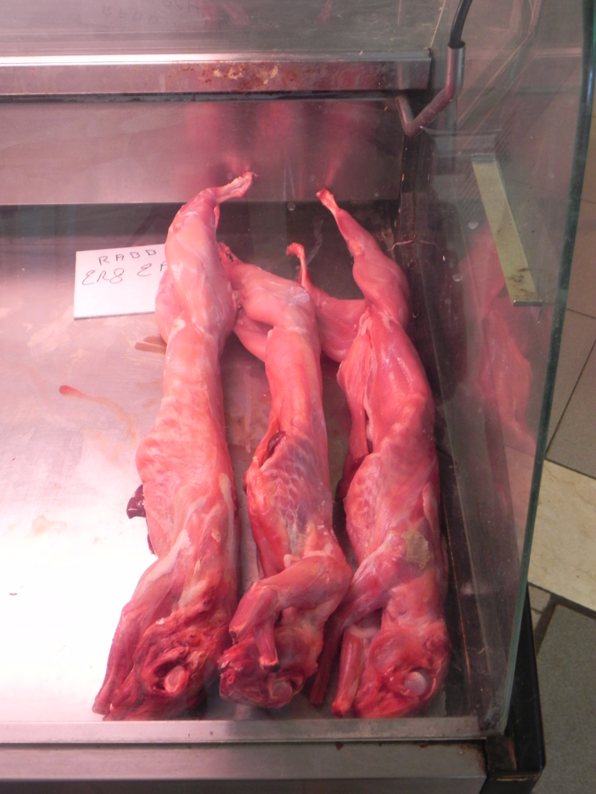  Rabbit, the most common meat in Malta. 