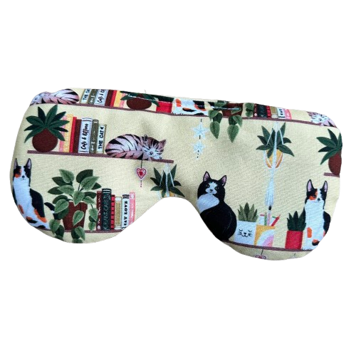 Cats + Books Eye Mask.png