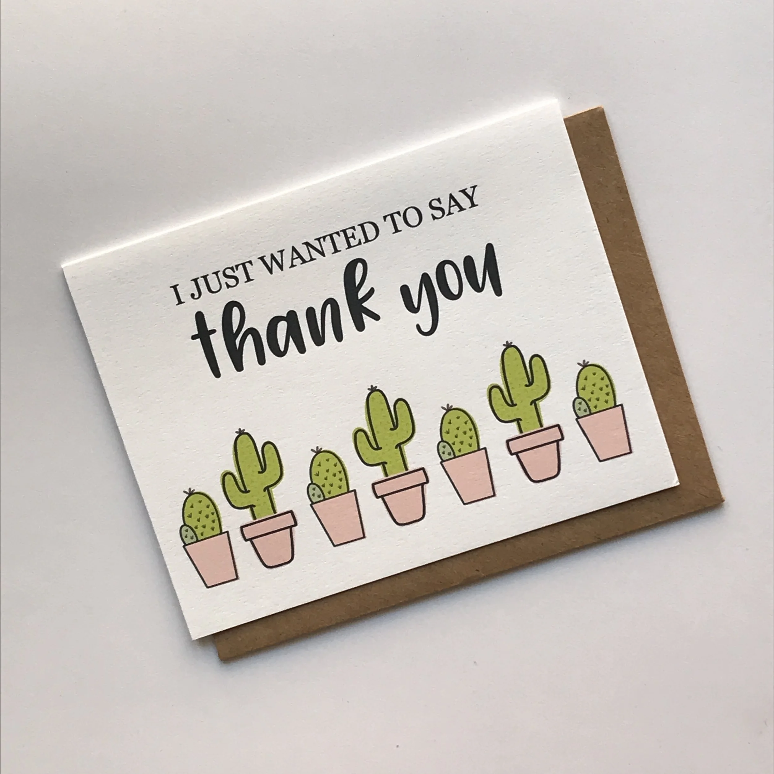 Paper & Party Supplies Thank You Cards Just to Say Thank You Greetings ...