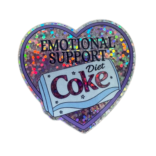 Emotional Support Diet Coke Sitcker.png