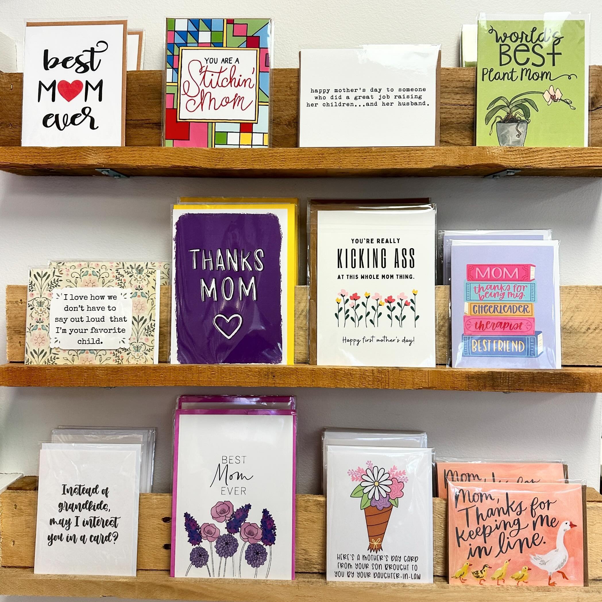 Mother&rsquo;s Day is just around the corner! Grab a card from our shop for the occasion 💌 &amp; if you can&rsquo;t make it in to visit, we ship too 📦