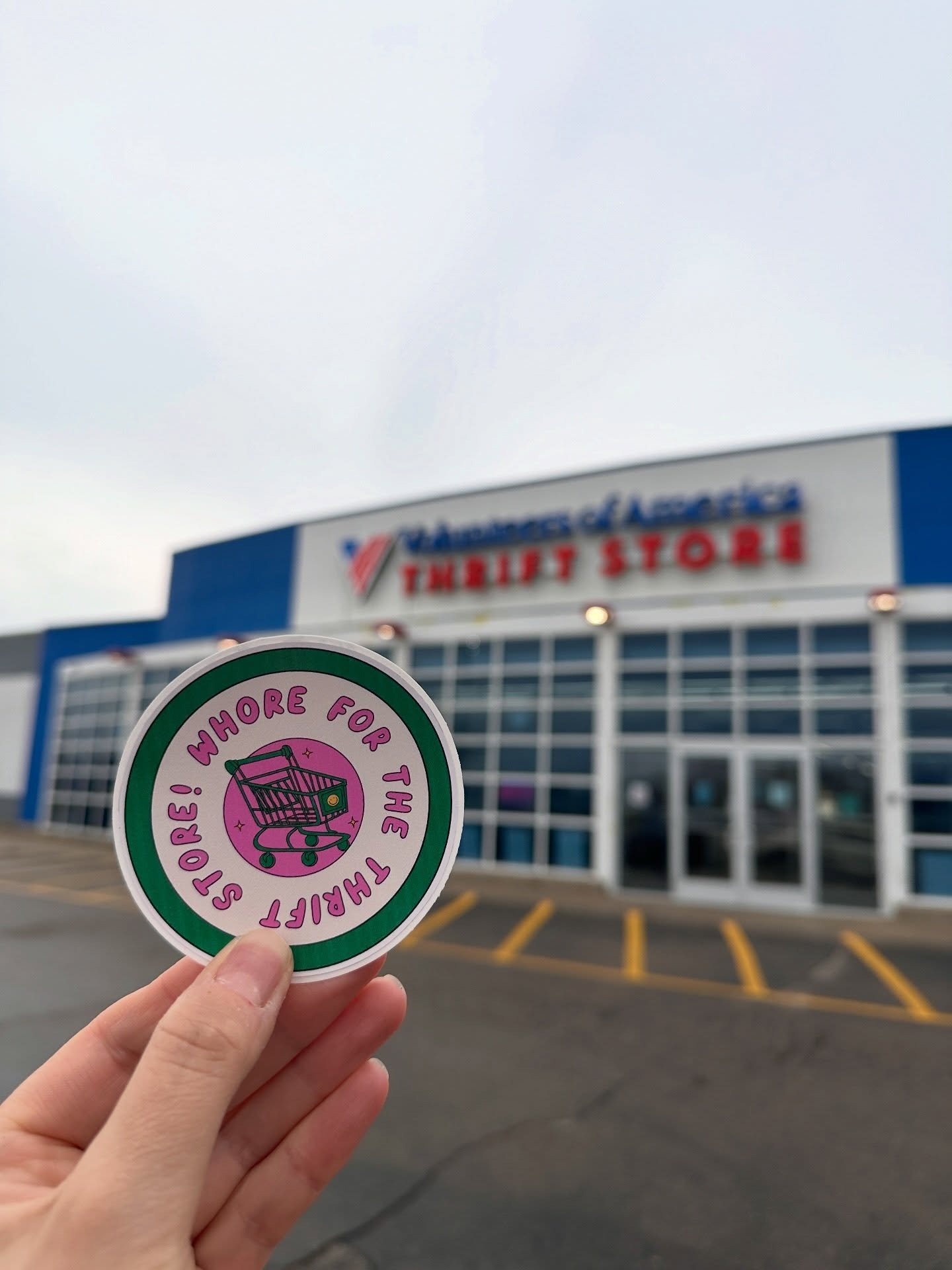 I do a lot of thrifting and repurposing materials for my handmade business, so I had to get these fun thrift-themed stickers when I saw them! I&rsquo;ve been a long time stan of @voamithrift and their last Tuesday sale, but I&rsquo;m always looking f
