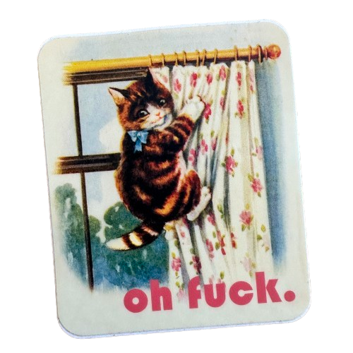 Oh Fuck Cat Sticker.png