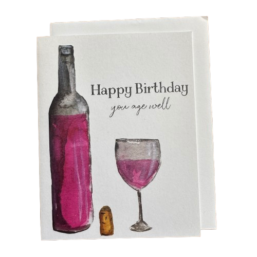 Age Well Wine Birthday Card.png