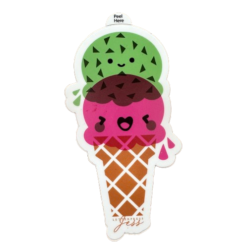 Ice Cream Cone Sticker.png