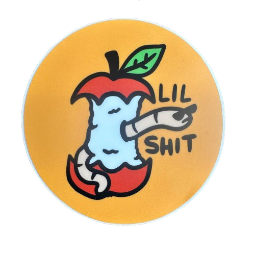 Lil Shit Worm Sticker.png