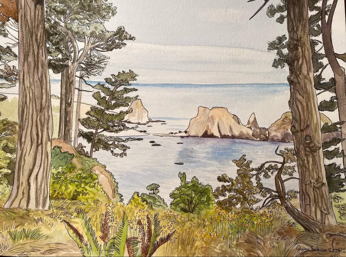 Shoreline at Gualala, 2025