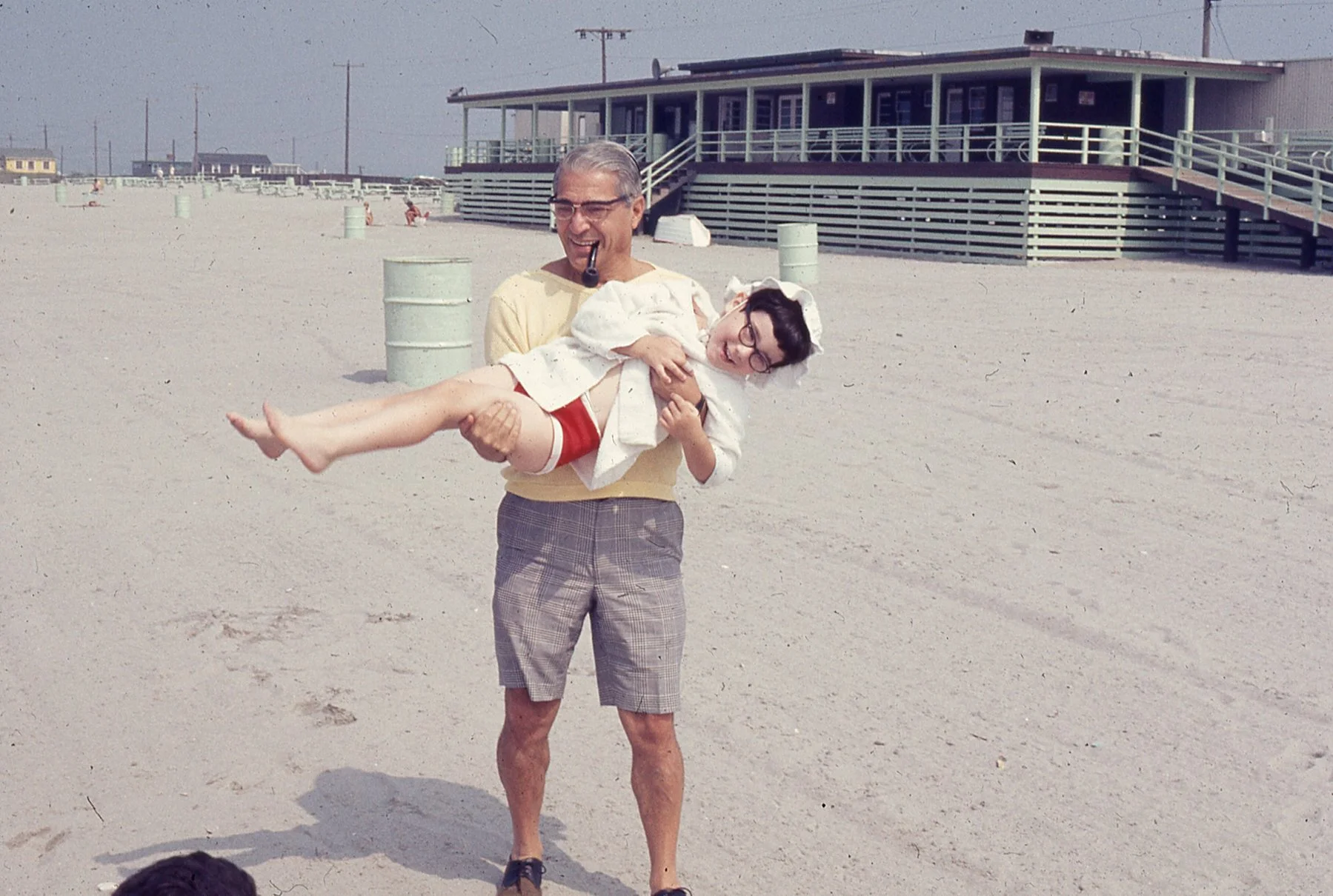 Me and My Grampa Jack in Florida cir. 1970