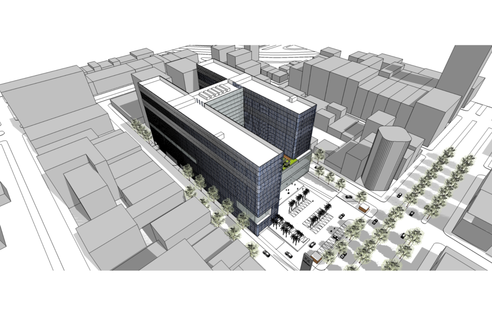   The H Tower    Area :  83,346m2 | 897,128sqft   Program :  Corporate Multifamily / Retail / 601 Units  