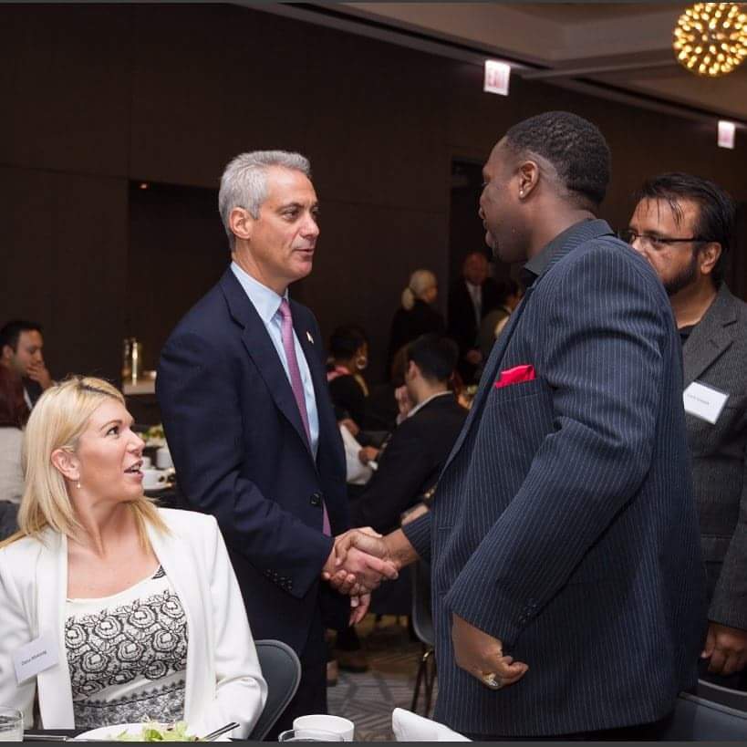 john hill & chicago mayor rahm emanual