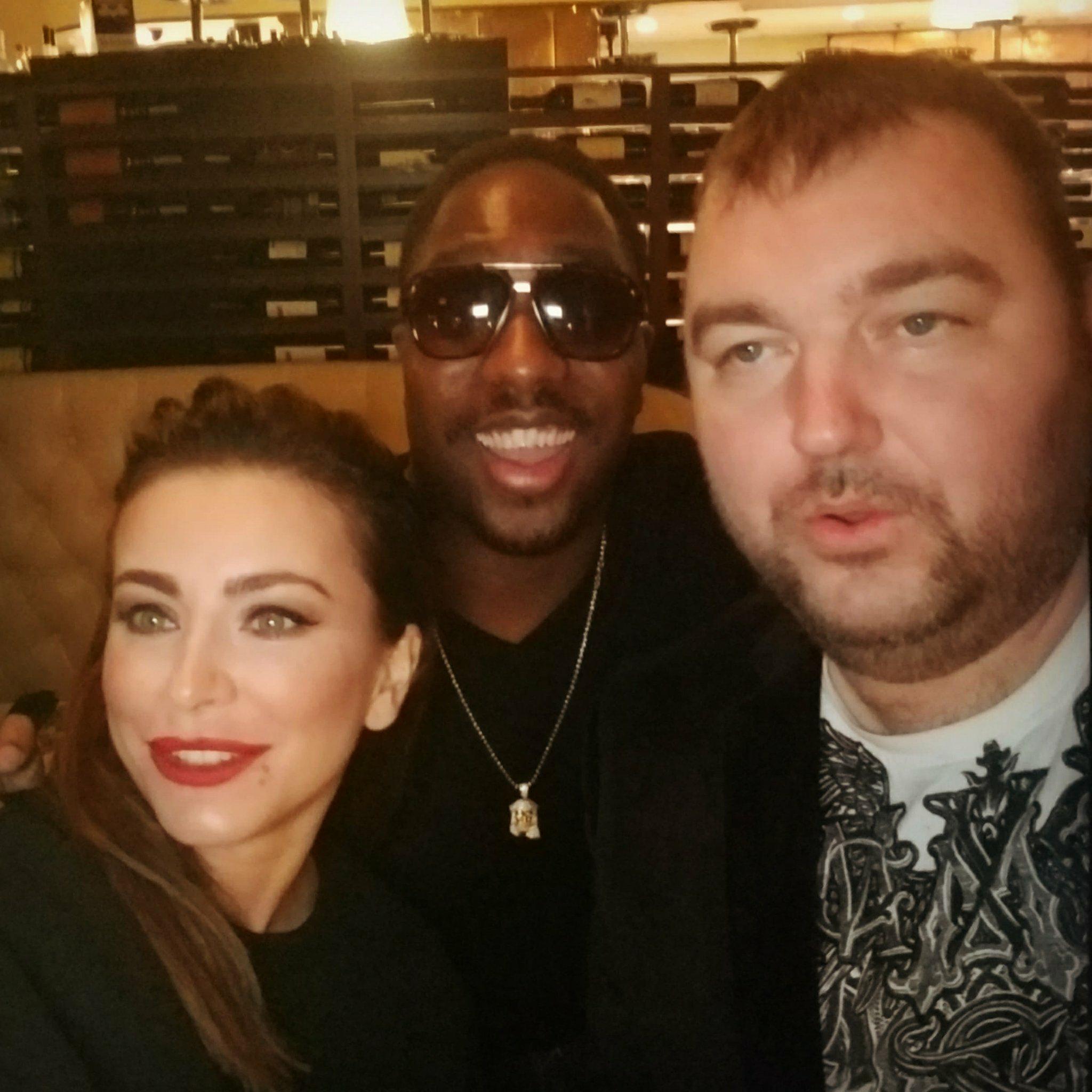 Teamjohnhill & RUSSIAN SUPERSTAR ANI LORAK WITH EXECUTIVE PRODUCER SLAMAK