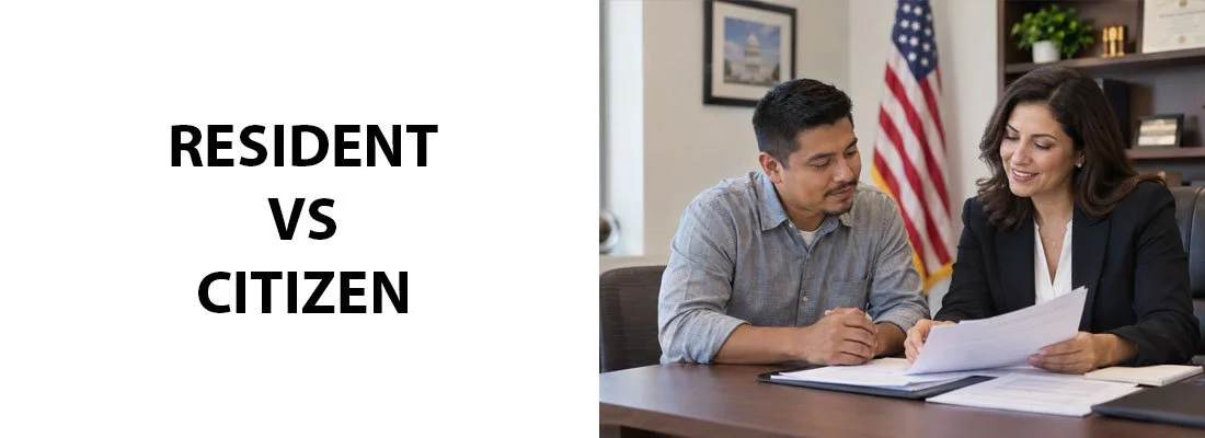Resident vs Citizen