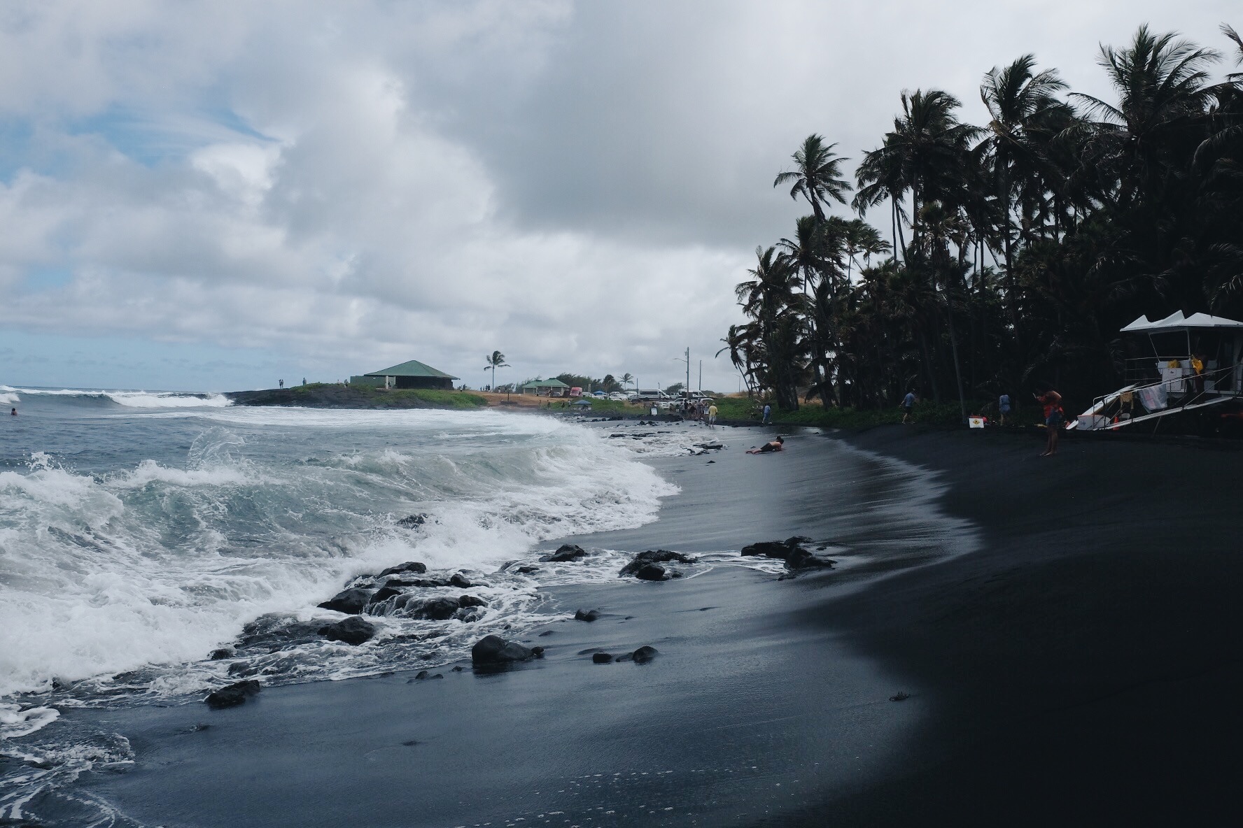 Punalu'u Black Sand Beach