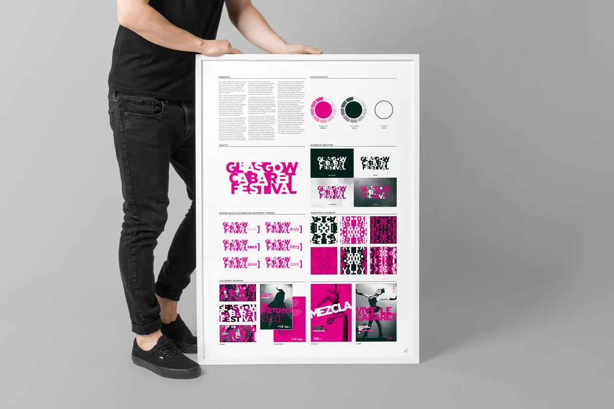  Glasgow Cabaret Festival design time was donated by RR Donnelley. 