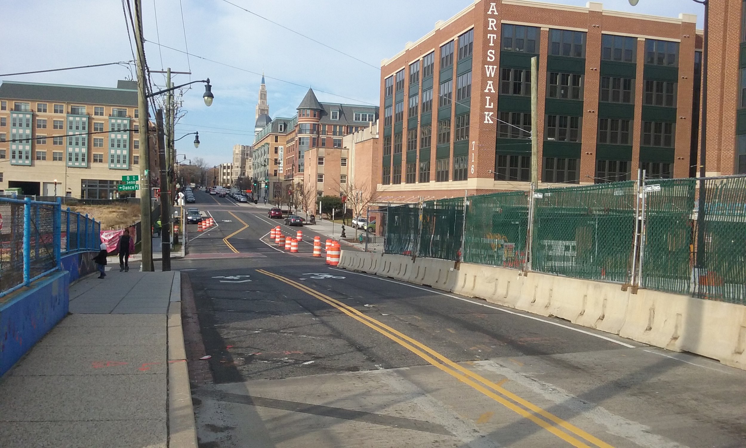 Maintenance of Traffic at 8th & Monroe