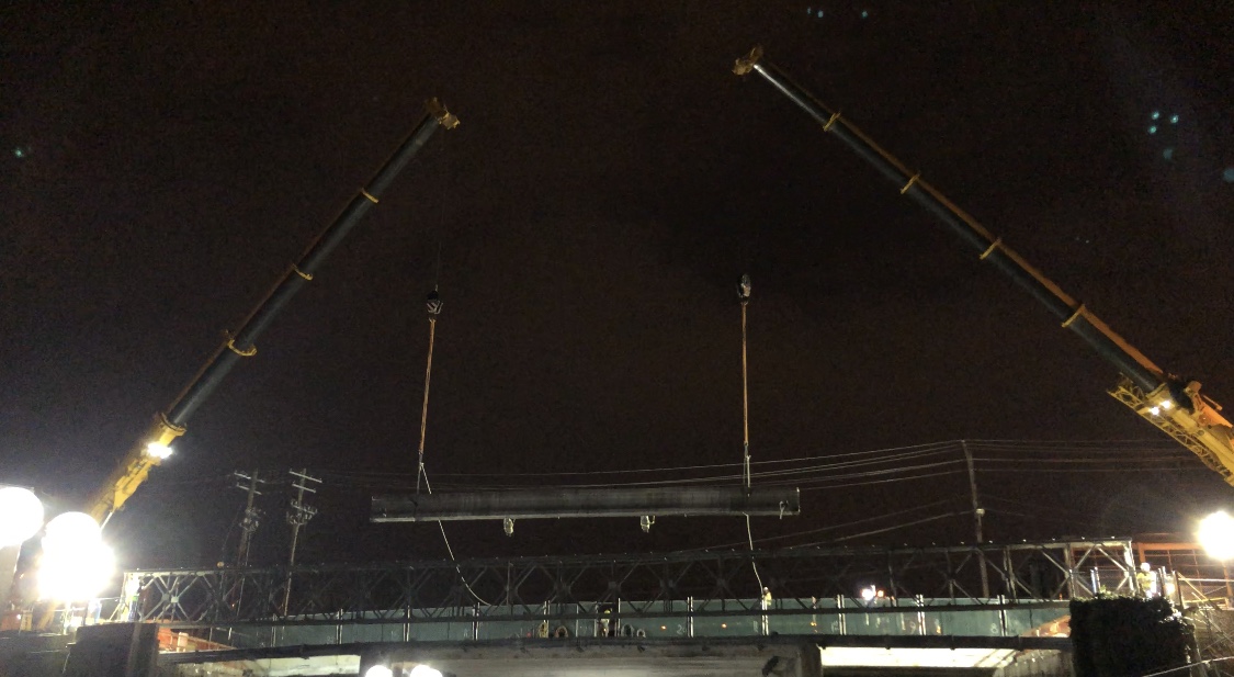 Concrete removal over span 2