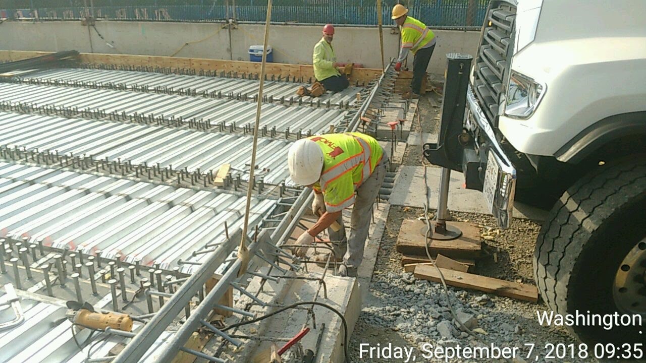 Expansion Joint Dam Installation (North Side)