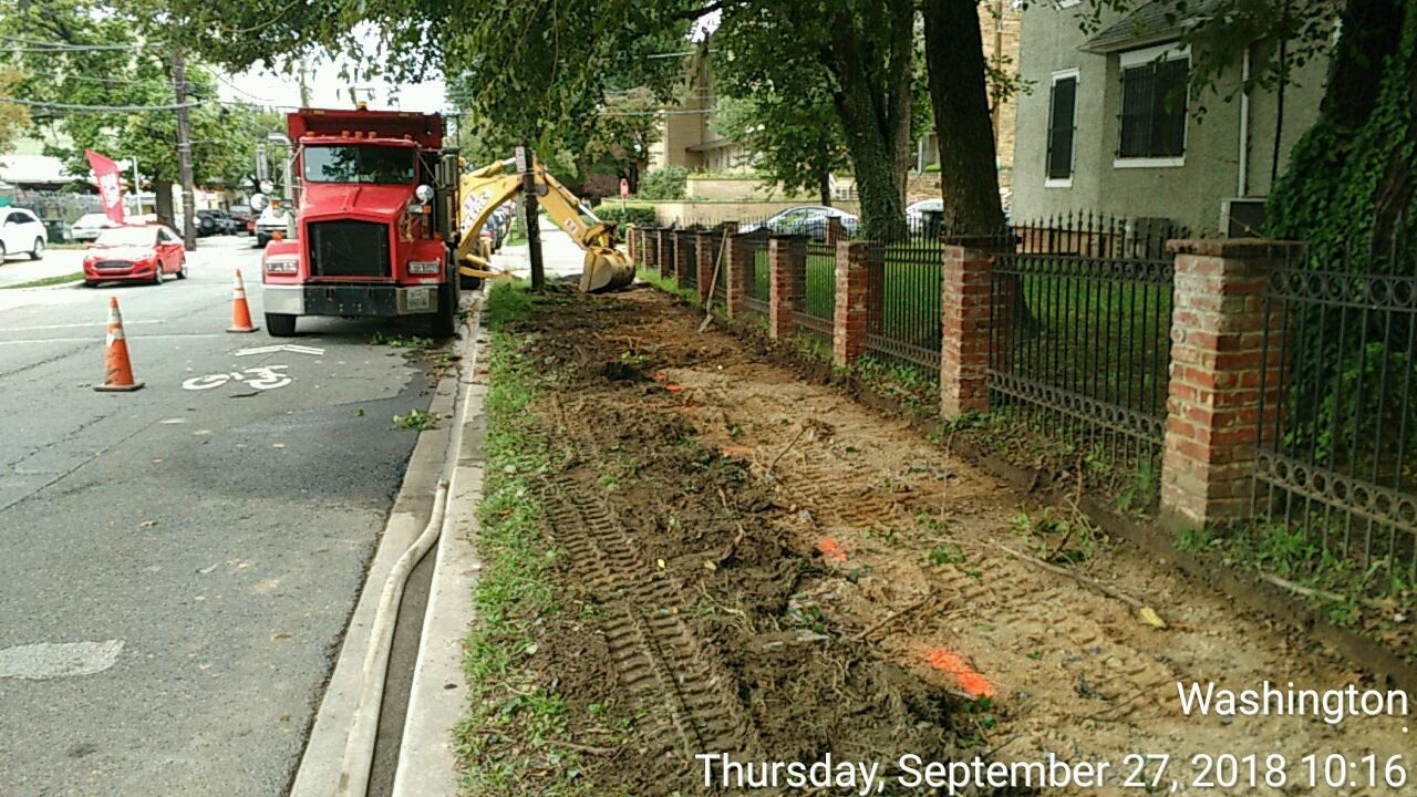 8th Street Sidewalk Demolition 