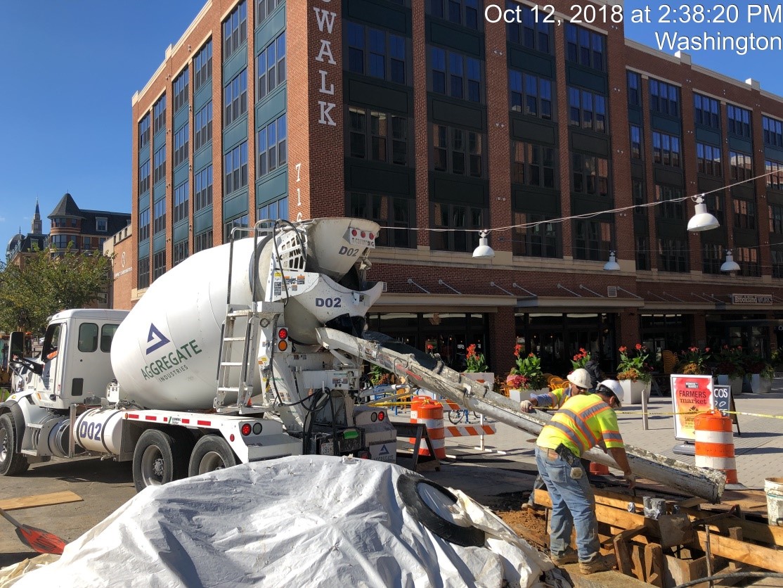 Traffic Signal Pole Foundation Installation (North Side of 8th Street)