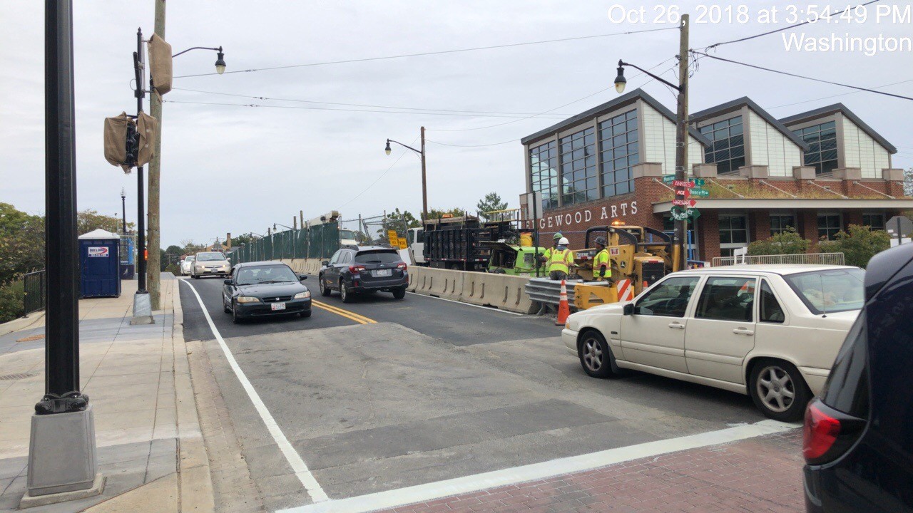 Phase 2 Traffic Switch (Looking East)