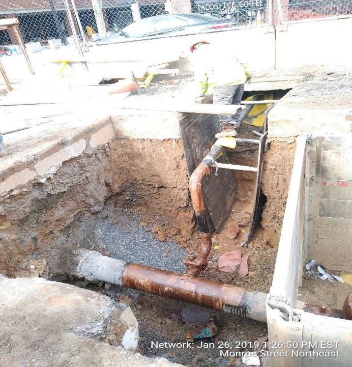 12” Gas Main Removal (South Side)