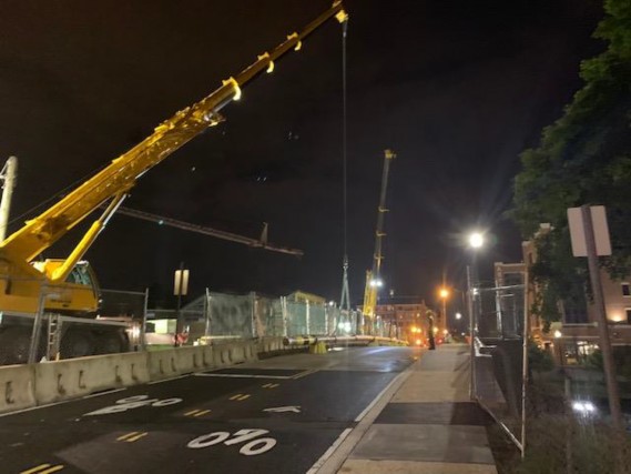 Reconstruction of Monroe Street Bridge NE Over Railroad