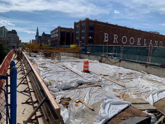 Reconstruction of Monroe Street Bridge NE Over Railroad