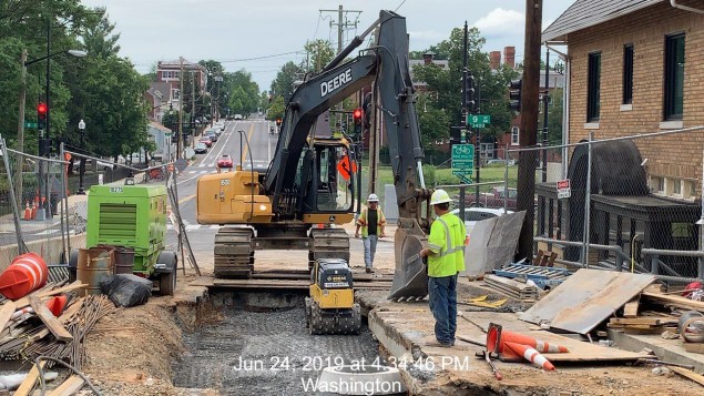 WGL trench backfilling