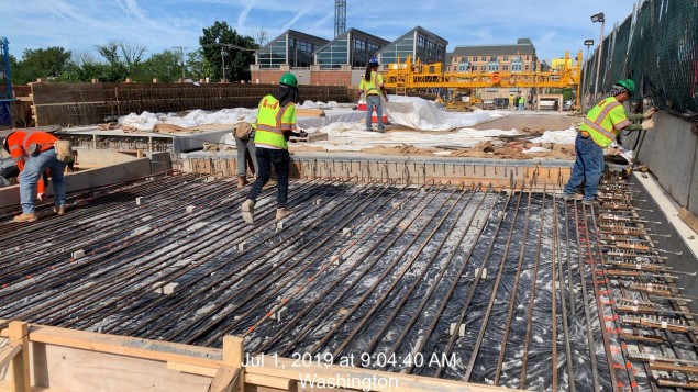 Phase 2: West approach slab
