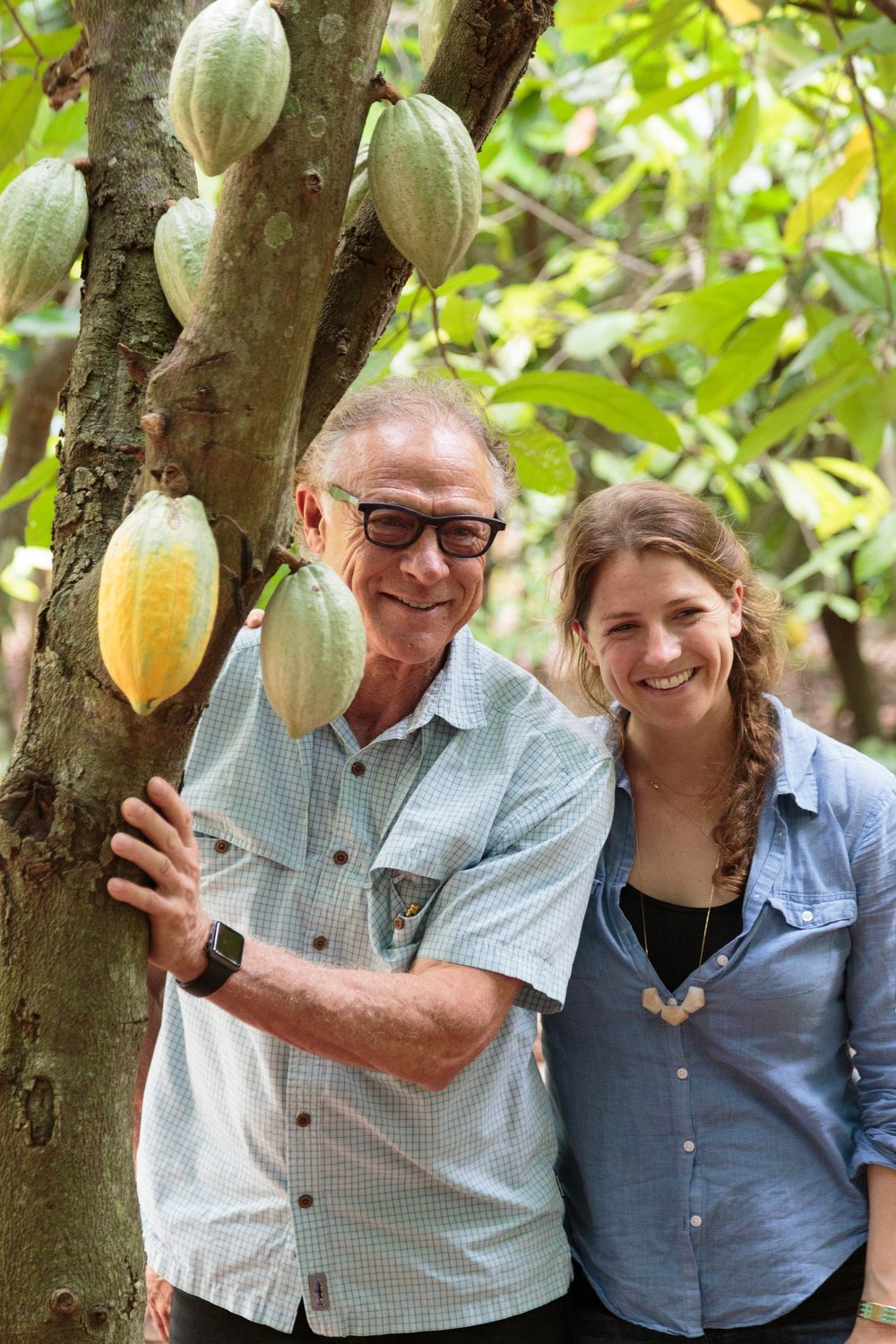 Gary Guittard and Amy Guittard. Photo credit: Guittard Chocolate Company