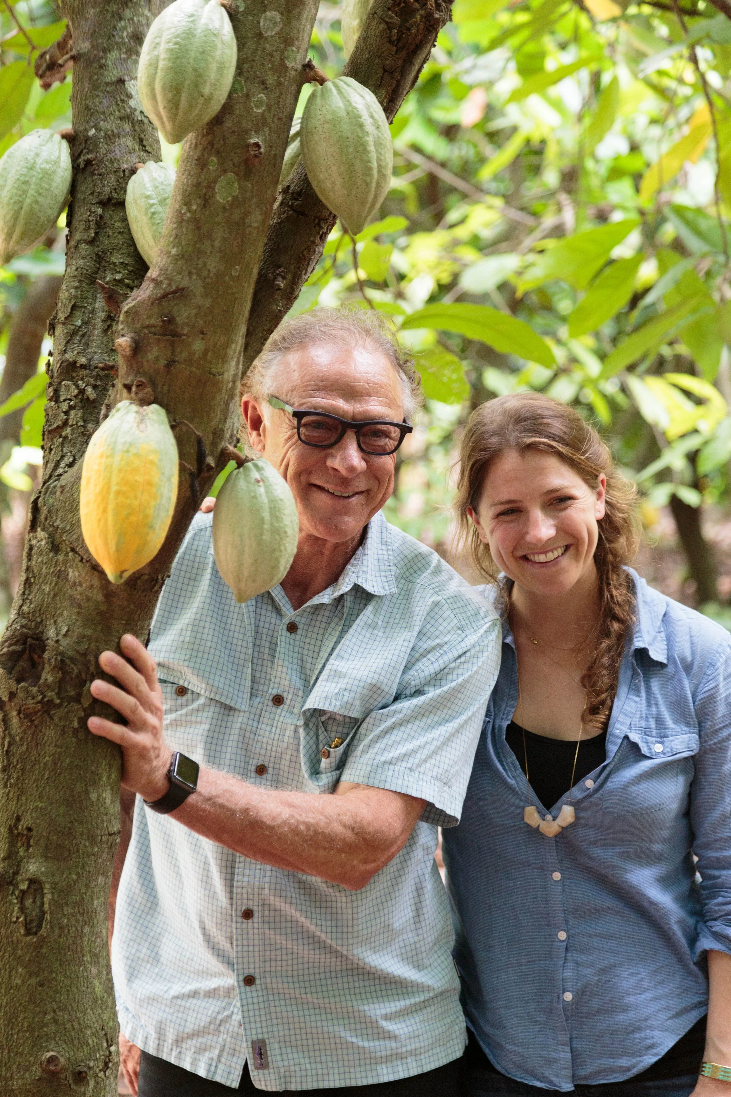 Gary Guittard and Amy Guittard. Photo credit: Guittard Chocolate Company