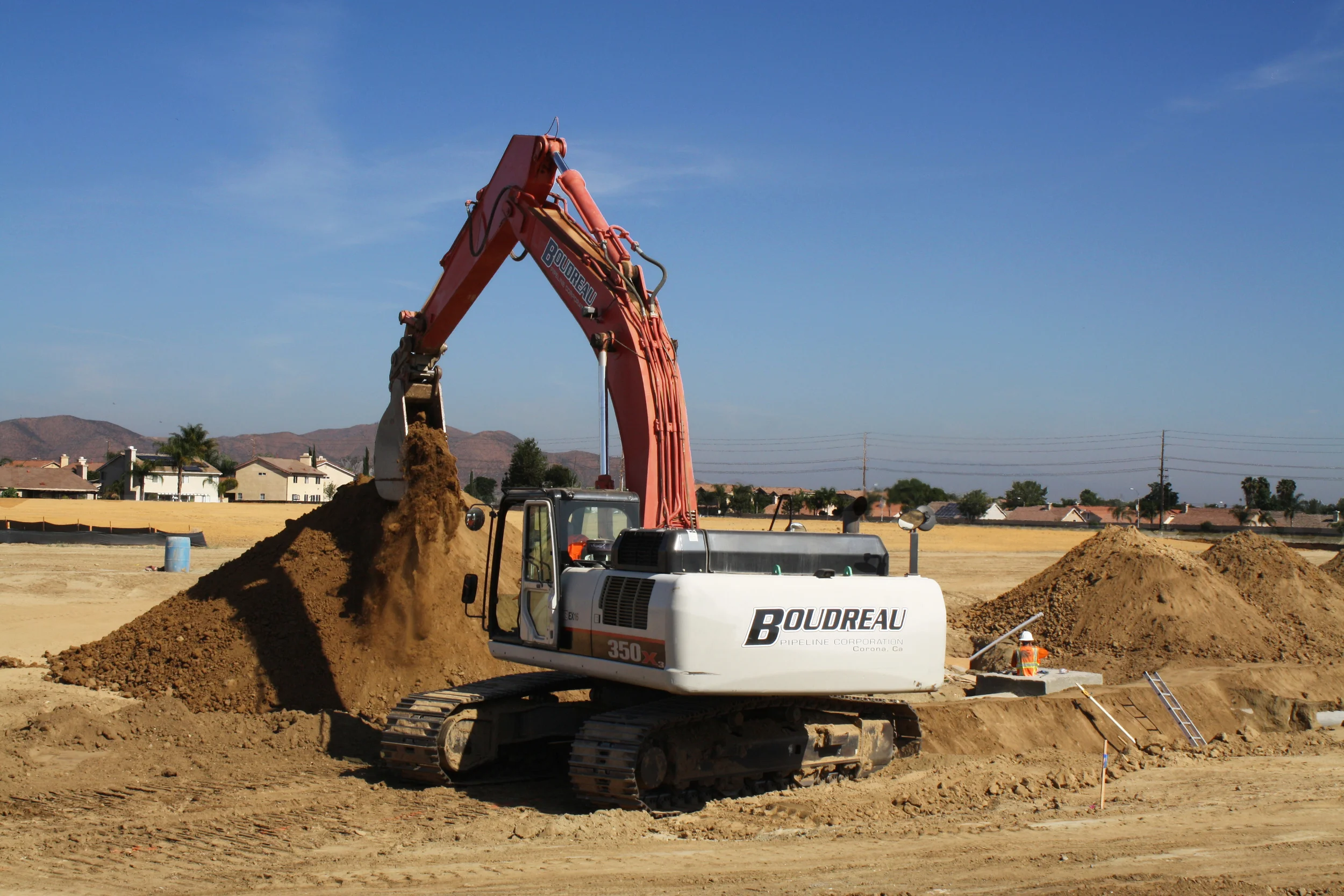 Boudreau Pipeline Excavator