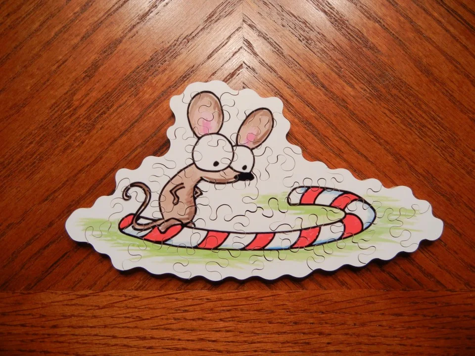  Candy Cane Mouse (Front) - BlueBison, Hayes Roberts 