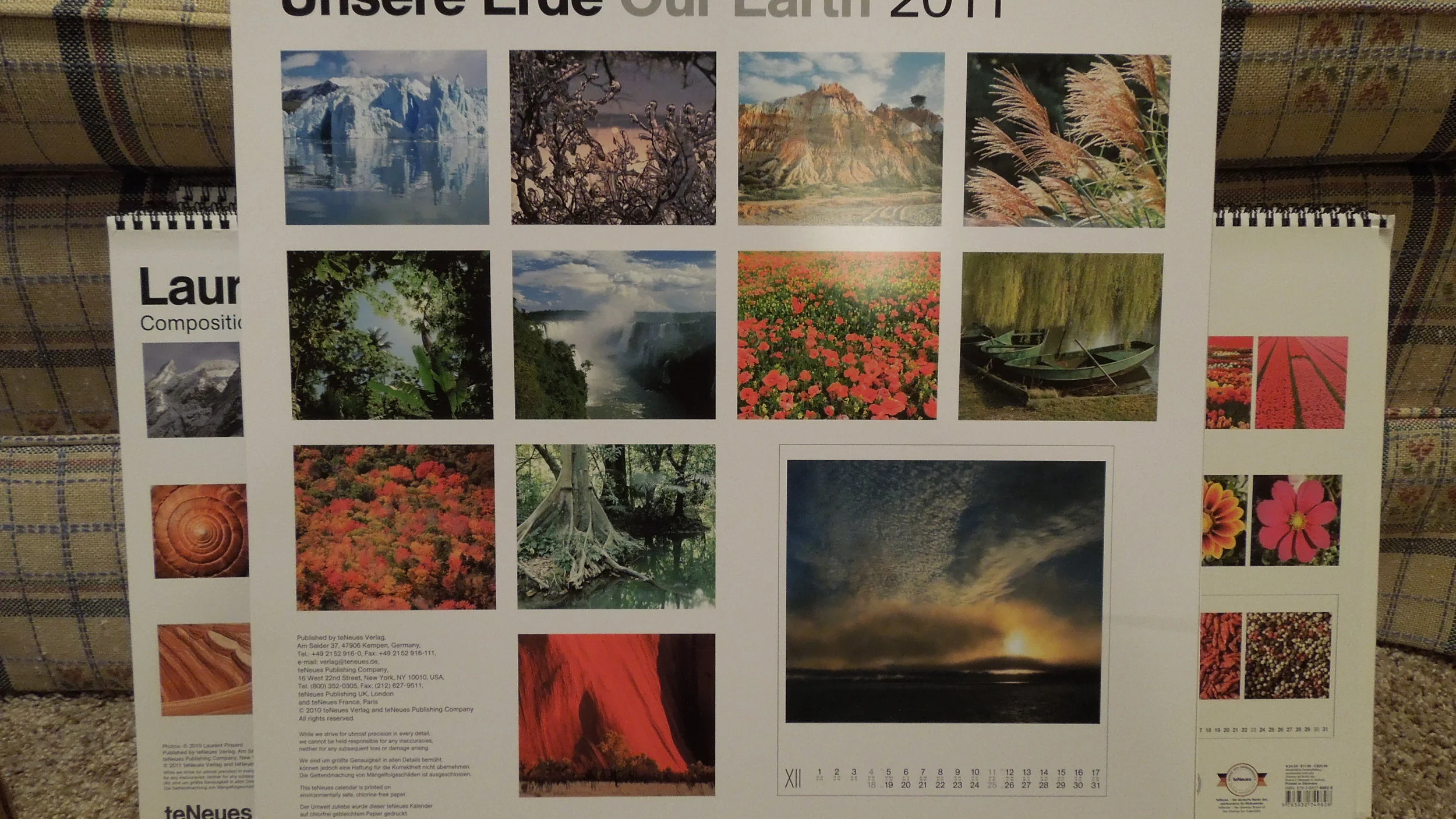  Our Earth 2011 Poster Calendar 