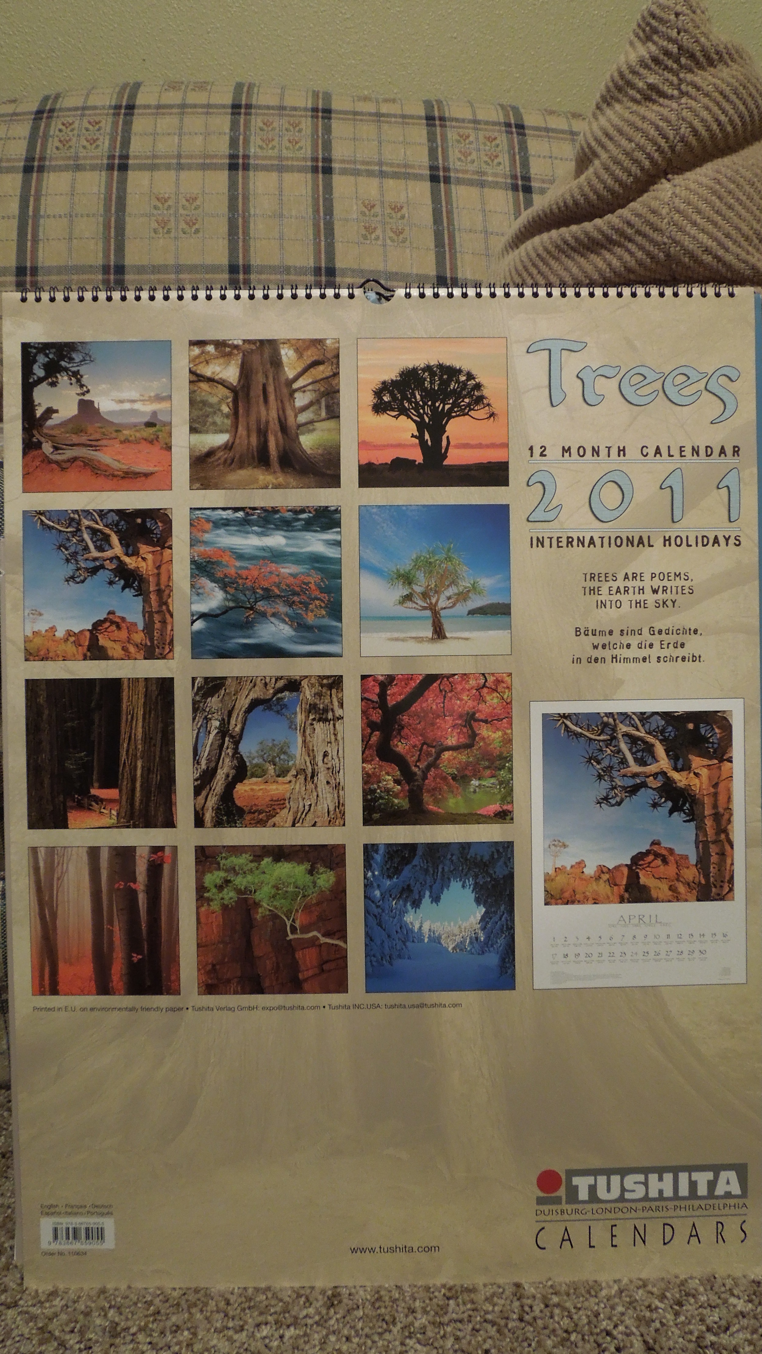  Trees 2011 Poster Calendar 