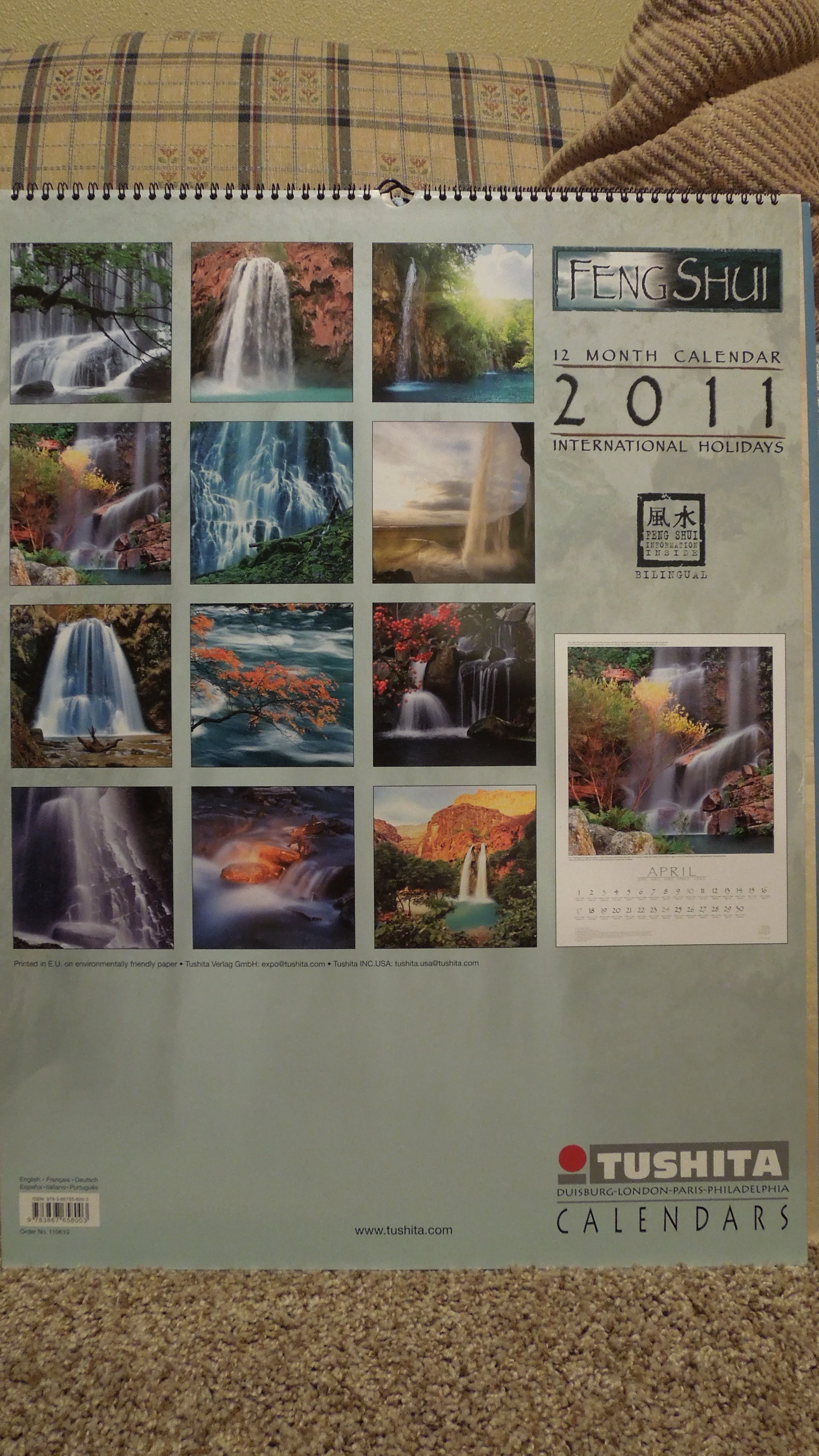  Feng Shui 2011 Poster Calendar 
