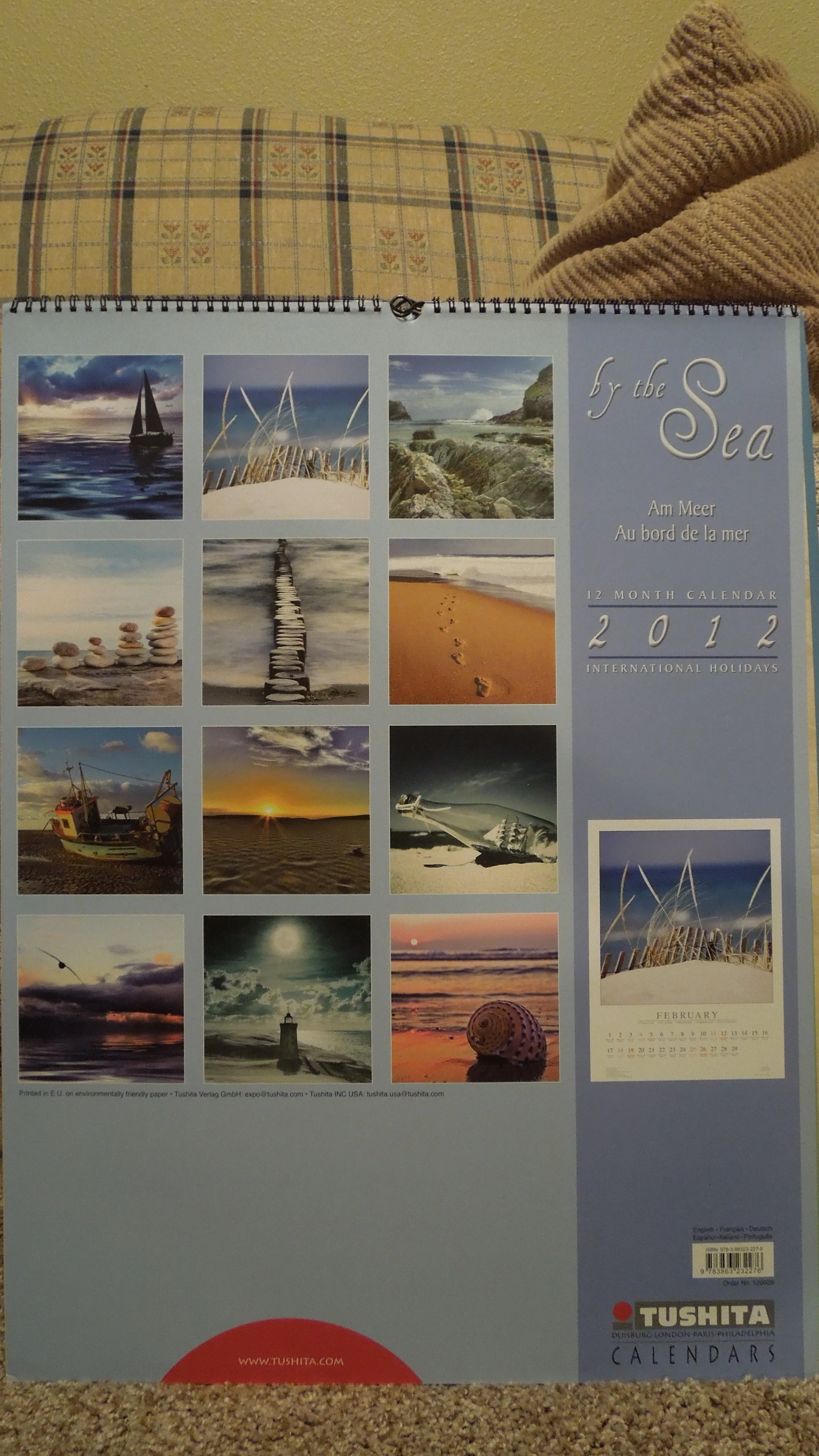  By the Sea 2012 Poster Calendar 