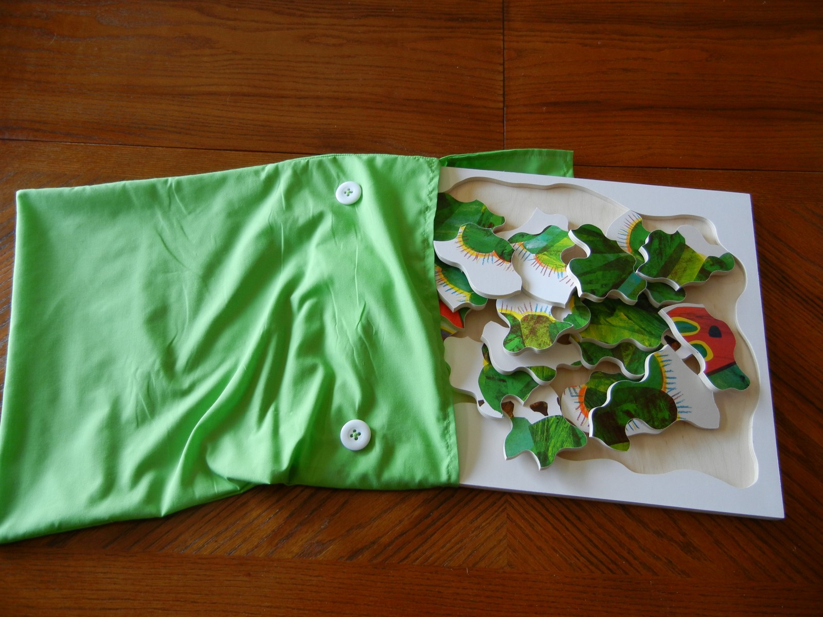 Eric Carle - Hungry Caterpillar - Sleeve and Pieces - 2011-03.JPG