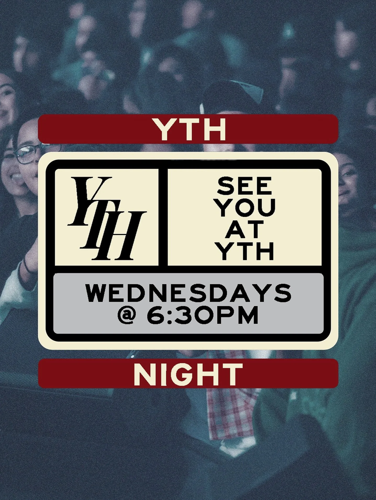 Do we really need to say you gotta be at YTH tomorrow? See you at YTH tomorrow @ 6:30pm 🫡