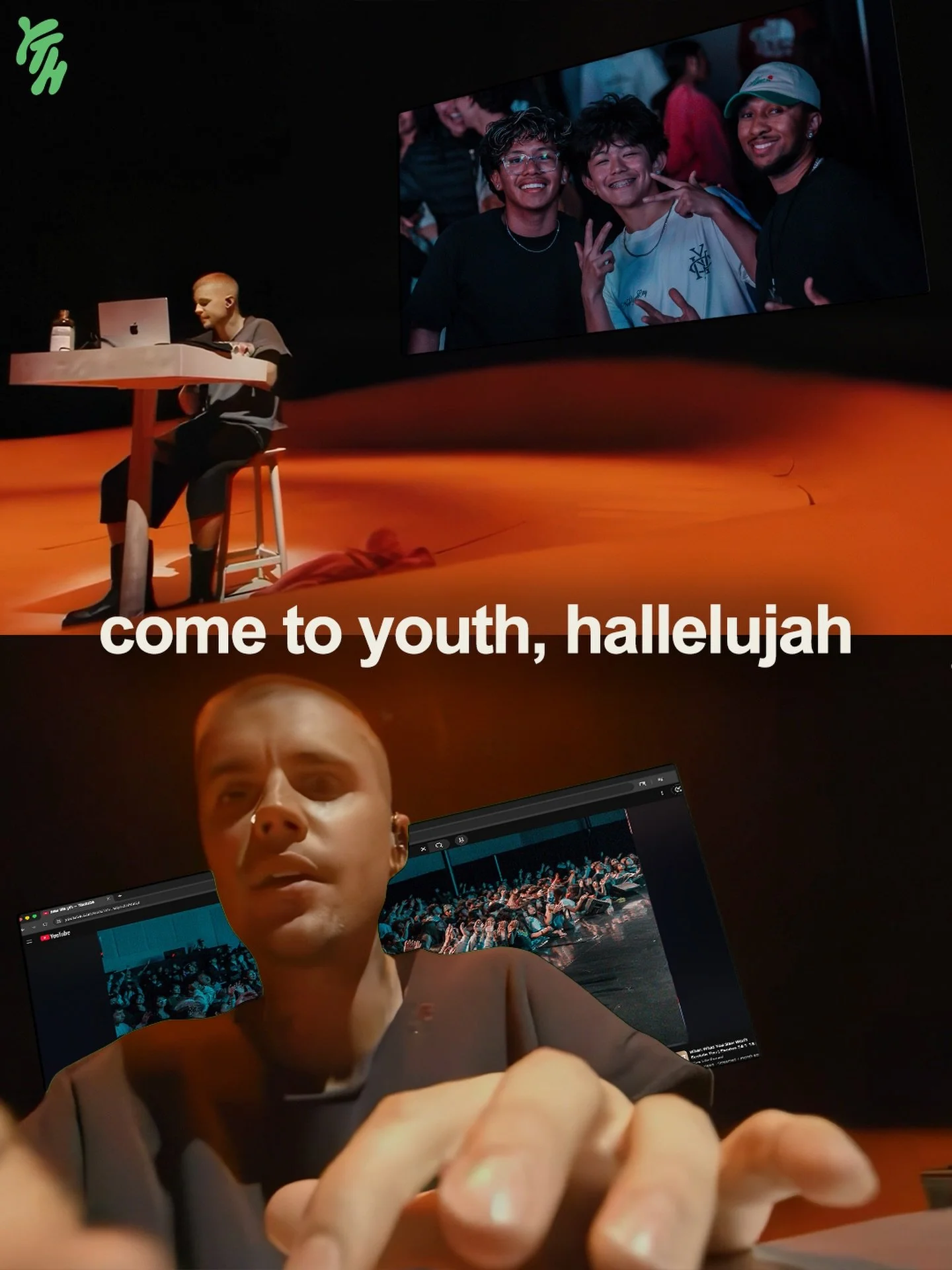 come to youth, hallelujah

see you at youth tomorrow @ 6:30pm