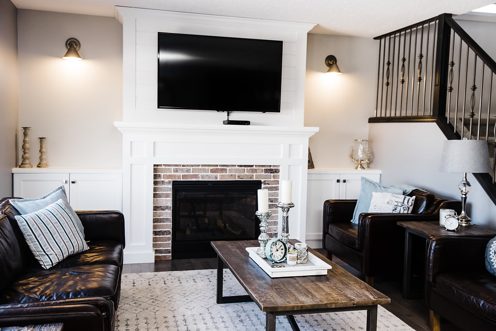 Walker Fireplace Locale Designs Interior Design Camrose Alberta