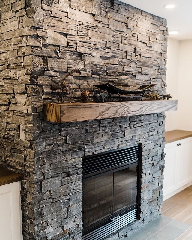 Before and after, round 14: fireplace! Can you even?! Can you?