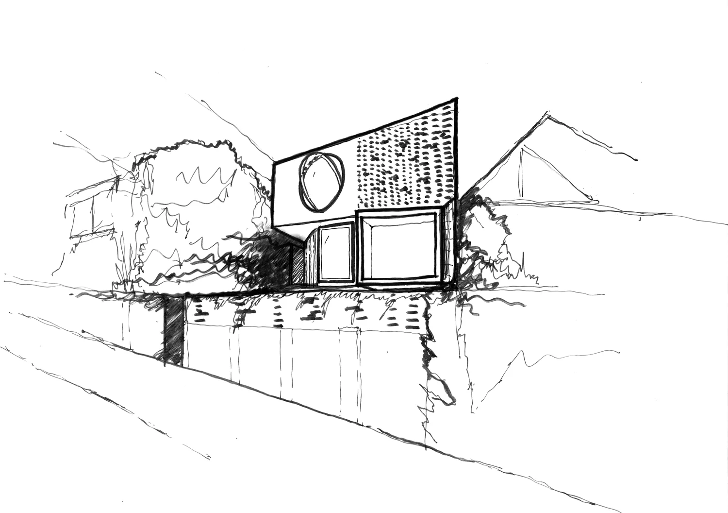 HOUSE NEAR SILOS A new family residence in one of Melbourne`s inner suburbs.