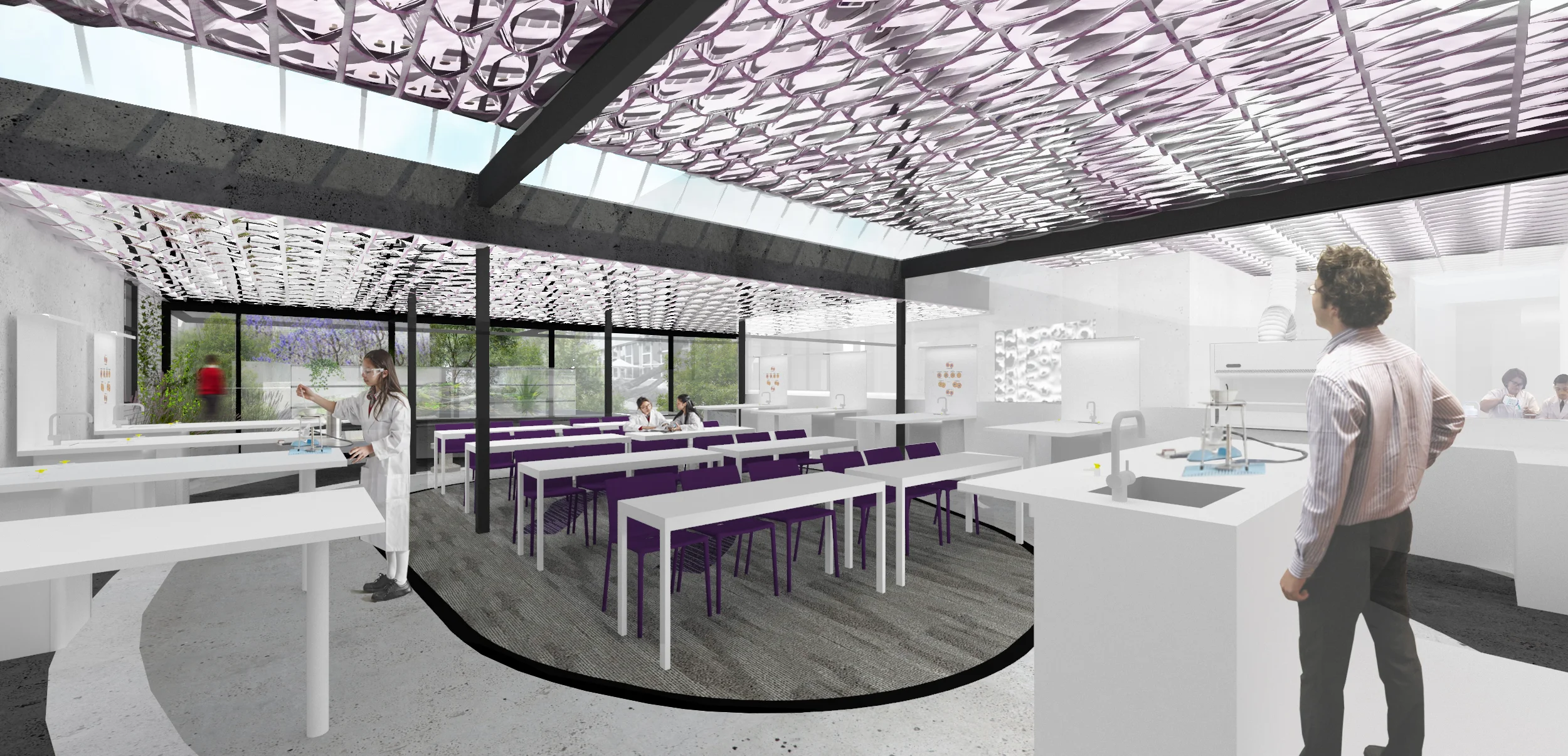 CAROLINE CHISHOLM COLLEGE - CTK SCIENCE PRECINCT A complete overhaul of existing facilties into the new campus Science Precinct