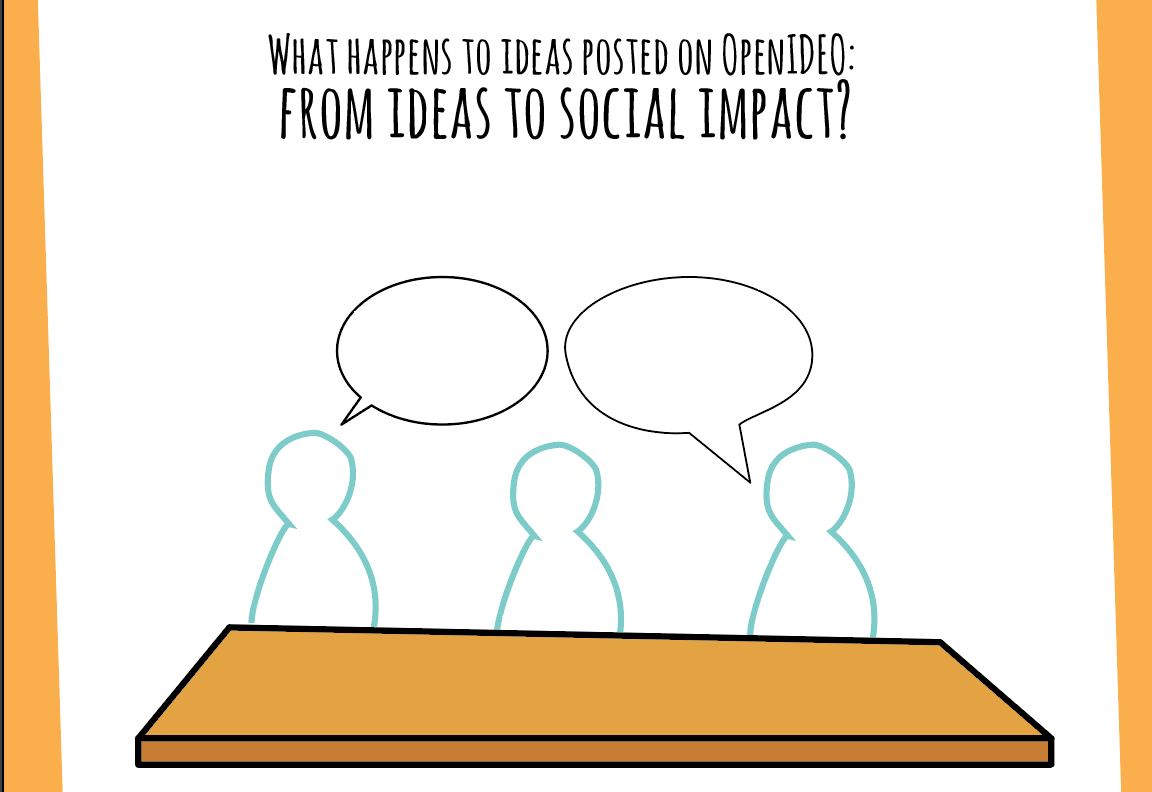 PANEL SERIES: What happens to ideas posted on OpenIDEO: from ideas to social impact?