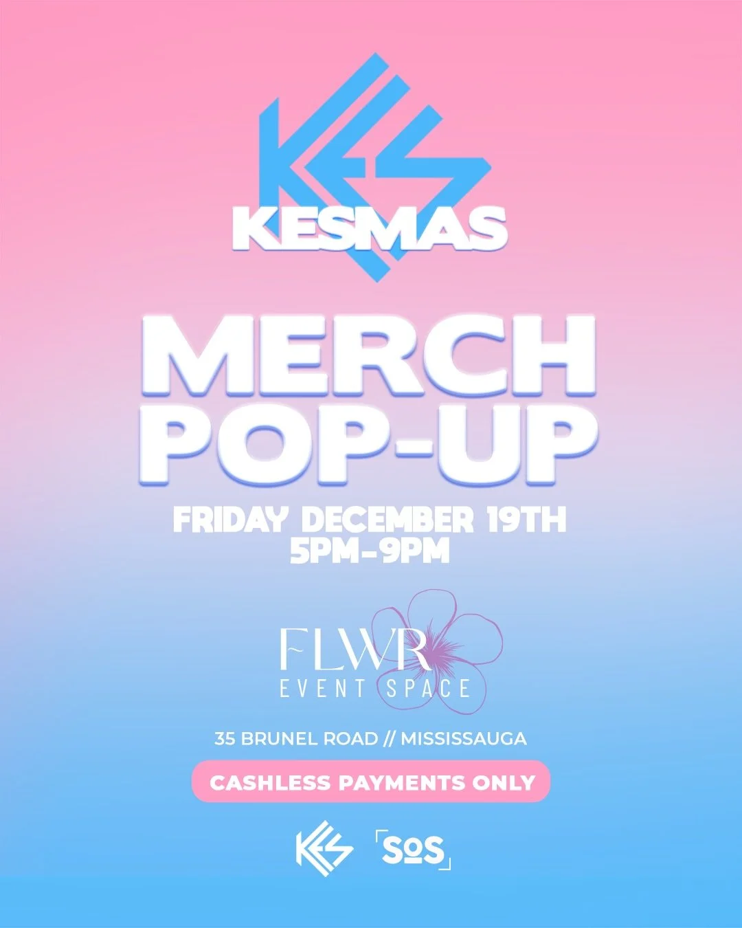 ✨ Toronto&rsquo;s KESMAS Merch Pop-Up is HERE! ✨

Join us at the KESmas Merch Pop-Up Event to grab limited holiday pieces!

Two ways to secure your merch: 

1️⃣ Pre-order online and pick up your items at the popup location. 

PRE-ORDER HERE: kesmas-t