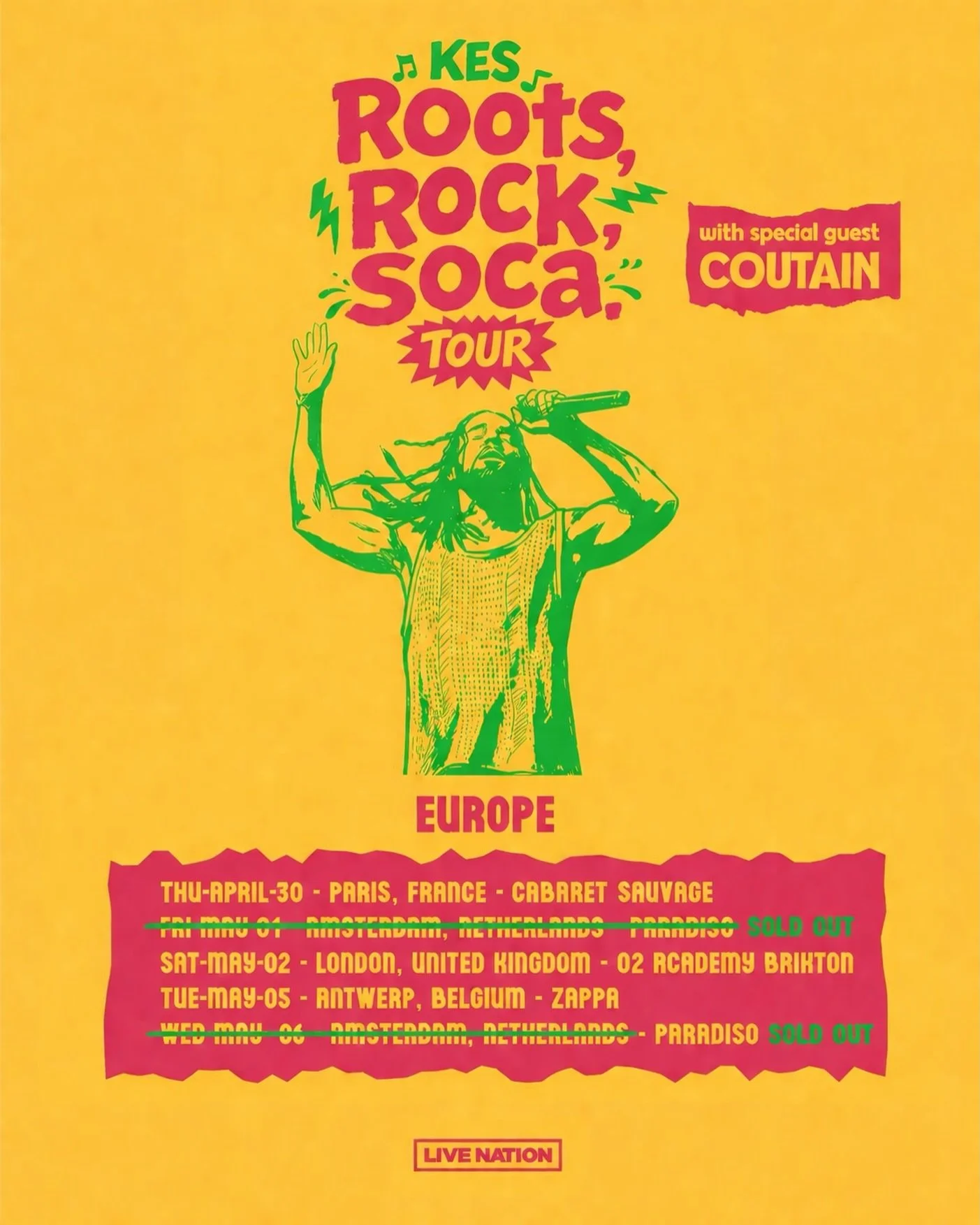 Europe, we are ready and bringing along family. Our brother @coutain.xx is joining us on the road for Europe. 

We are sold out in multiple cities and final tickets are moving fast everywhere else. Grab yours now before its to late.  Look forward to 