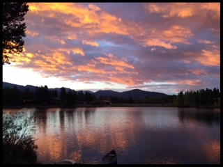 Sunrise this morning from the elk house. You were right. This is a very special place. Thanks for sharing it with us. Barb, Sept 17th, 2016