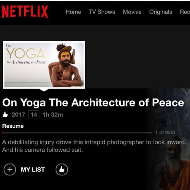 Now on NETFLIX ✨ 
www.onyogathearchitectureofpeace.com
Thank you @yogafilm @michaeloneillphoto for the opportunity we had to make all the screenings in NYC. They were magical 💫 
Amazing film 🧘🏼&zwj;♀️🙏🏻🌸 #onyogafilm #yoga #joy #meditation #mind
