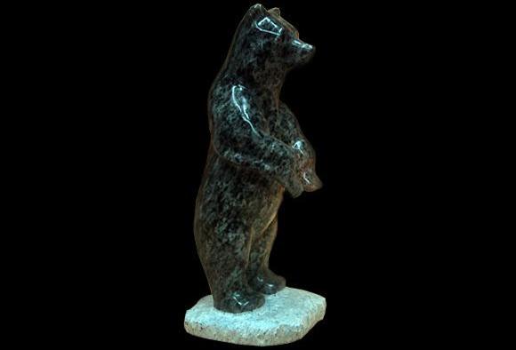 BEAR STANDING WITH BASE